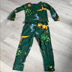 Dinosaur Print Kids Pajamas